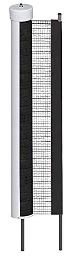 Kidkusion Retractable Driveway Guard | Adjustable Up to 25 Ft. | Visual Boundary for Playtime Safety | Black | Made in USA