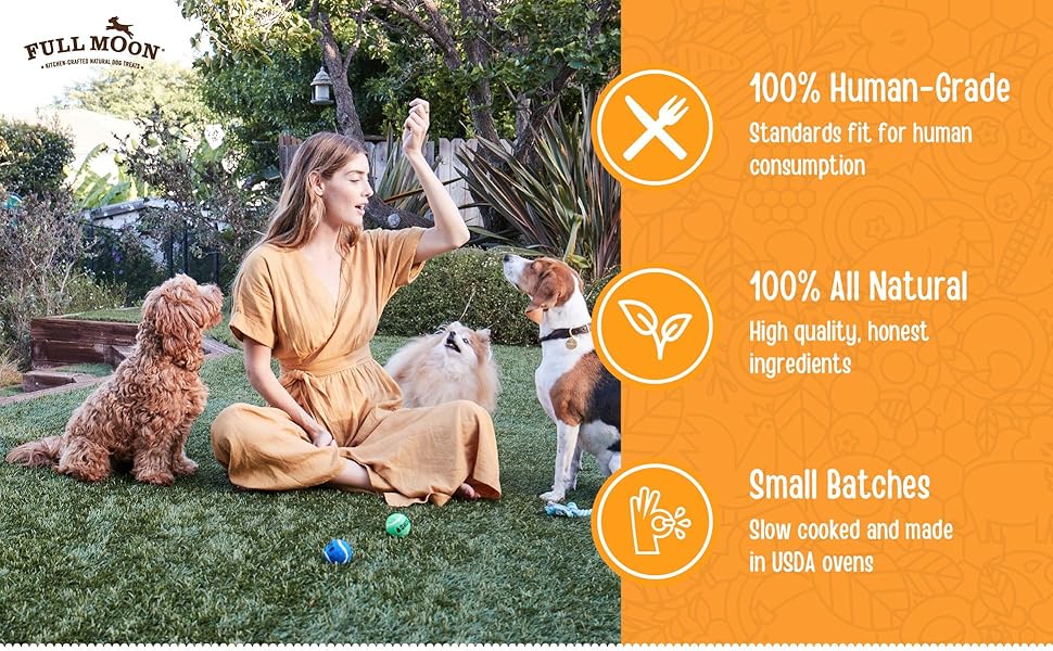 100 percent human-grade | 100 percent all natural | Small Batches