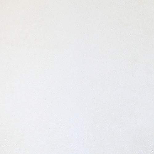 Glacier Wear Natural White Shearling Sheepskin Leather Hide Fur Pelt Skin (5.00 to 5.75 sq ft)