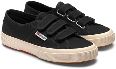 Superga Unisex 2750 Cot3strapu Cotton Canvas Sneakers with Touch Strap Fastening