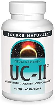 Source Naturals, UC-II, 40 mg - 60 Capsules | Undenatured Collagen Joint Comfort*