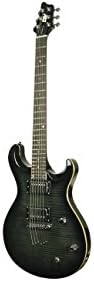 IYV 6 String IP-350 TBK PRS Solid-Body Electric Guitar, Trans Black