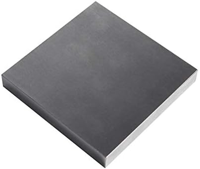 HimaPro Hardened Steel Bench Block, Flat Anvil, 4" x 4" x 1/2" | For Jewelry Making, Metal Stamping and Metalworking, Smooth Polished Faces