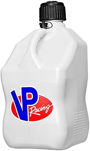 VP Racing Fuels 3524, White Square Motorsport Container - 5 Gallon (4 Pack)