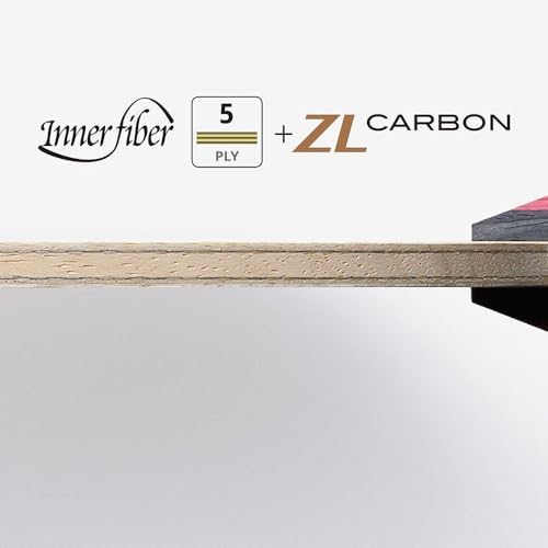 Butterfly Apolonia ZLC Table Tennis Blade - ZL Carbon Blade - Professional Table Tennis Blade - Available in AN, FL, and ST Handle Styles - Made in Japan