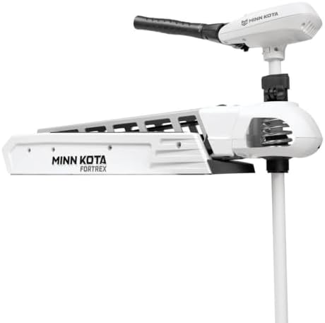 Minn Kota Riptide Fortrex Bow-Mount Electric Trolling Motor – 80 Lb. Thrust, 52 In. Shaft, Saltwater