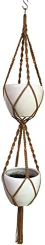Macrame Plant Hanger & Holder