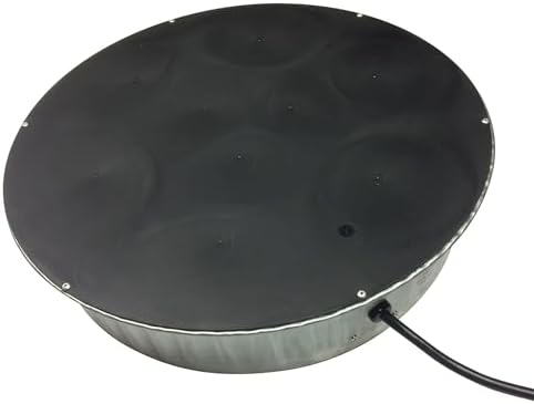 Farm Innovators Heated Poultry Waterer Base, 125 Watts, Metallic, 3-Pack