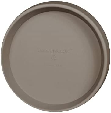 Tusco Products Round Saucer Planter Tray, 22-inch, Slate