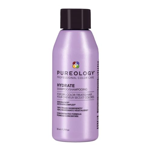 Pureology Hydrate Shampoo – Moisturizes & Nourishes Dry Hair, Sulfate-Free