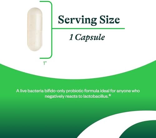 Seeking Health ProBiota Bifidobacterium, 60 Capsules, Probiotic Supplement for Digestive Health, Bifido Only, Vegan- and Vegetarian-Friendly