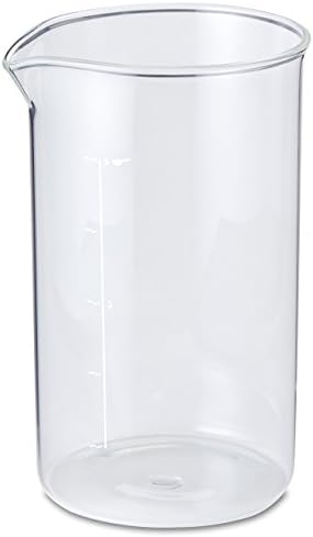 Aerolatte Universal Borosilicate Glass Replacement Carafe For French Press Coffee Makers, 5-Cup, 20-Ounce Capacity (20 oz, 600 ml)