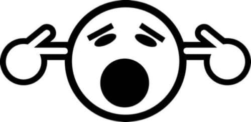 Too Loud Smiley Japanese JDM Vinyl Graphic Car Truck Windows Decor Decal Sticker - Die cut vinyl decal for windows, cars, trucks, tool boxes, laptops