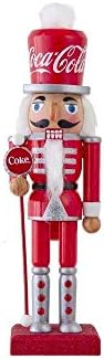 Coca-Cola Kurt S. Adler 10-Inch Wooden Nutcracker, Multicolor (CC6202)