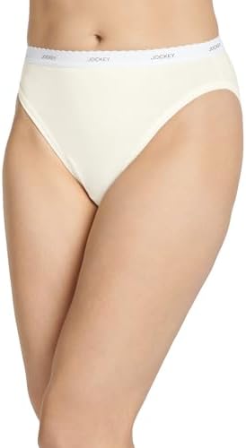 Jockey Women's Underwear 100% Cotton Classic French Cut - 3 Pack