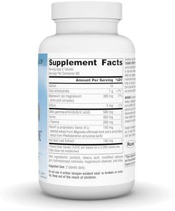 Source Naturals Theanine Serene with Relora, Calm Mind and Body* - 120 Tablets