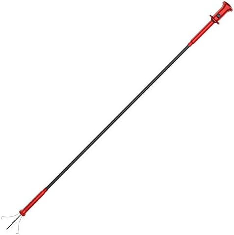 Housolution Grabber Tool Magnetic, Bendable Reacher with LED Lights, Blue