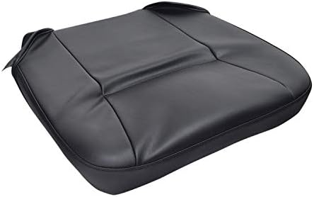 Black Vinyl Seat Base for Go-Go and Pride Revo (SC60/SC63/SC64) Mobility Scooters - Replacement 17-1/2"x16-1/2 Foam Insert with Cover for Standard