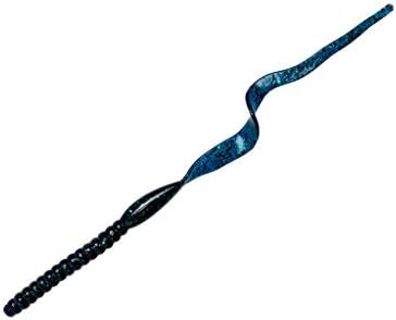 YUM Ribbontail Worm Curly-Tail Swim-Bait Bass Fishing Lure