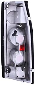 ANZO USA 211154 Dark Smoke 3D Style Taillight for Chevrolet GM Truck - (Sold in Pairs)