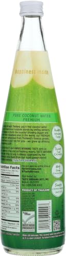 Taste Nirvana Coconut Water, 23.6 Ounce Bottles, 6 Count