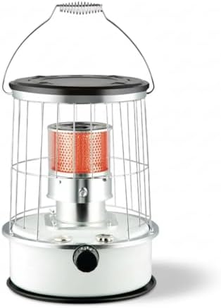Portable Kerosene Heater, 12000BTU/H, Non Electric, Anti Tipping Protection, Lightweight with Handle, Indoor and Outdoor Use