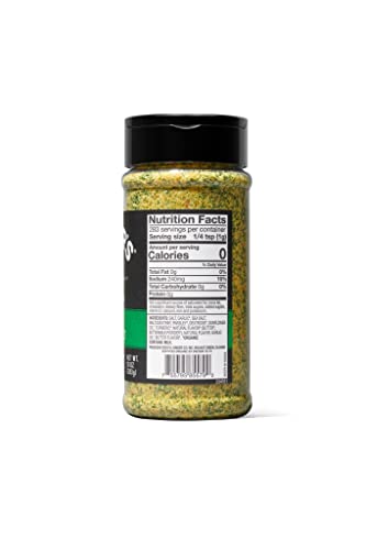Kinder's Organic Buttery Garlic Salt, Premium Quality Seasoning, MSG Free and USDA Certified Organic, 2.75 oz