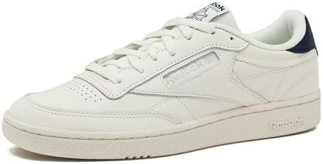 Reebok Club C 85 Mens Tennis Shoes, Casual Fashion White Sneakers for Men