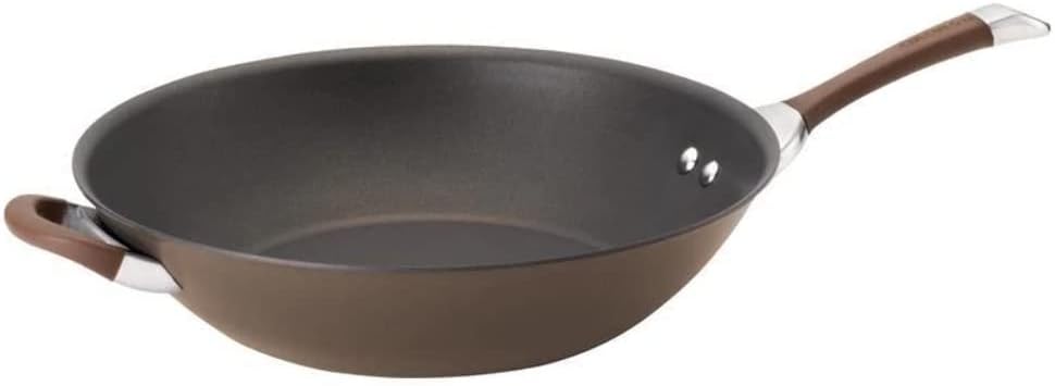 Circulon Symmetry Hard Anodized Nonstick Induction Frying Pan, 8.5-Inch Fry Pan, Black