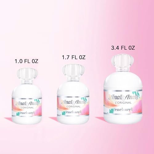 Cacharel Anais Anais, Eau de Toilette for Women, Floral, Green With Notes of White Lily & Musk. A Classic, Romantic, and Timeless Everyday Perfume Spray