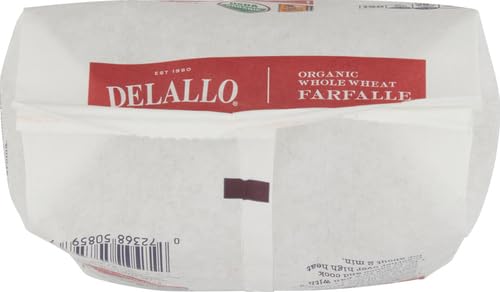DeLallo Pasta Whole Wheat Farfalle, 16 oz