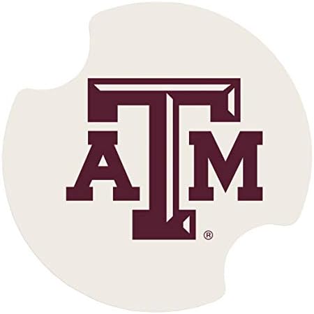 Thirstystone Stoneware Coaster Set, Texas AandM Pattern