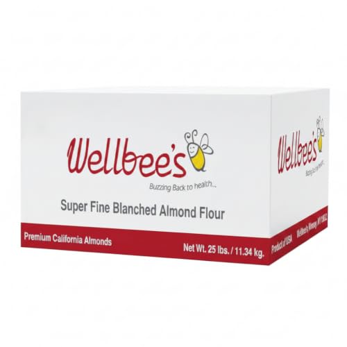 Wellbee's Super Fine Blanched Almond Flour / Powder 25 LB