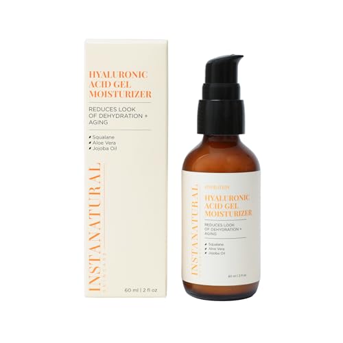 InstaNatural Vitamin C Moisturizer Face Cream, Brightens and Reduces the Look of Fine Lines and Wrinkles, Moisturizing Lotion for Dry Skin, with Hyaluronic Acid, 3.4 FL Oz | Face Cream with Hyaluronic Acid, Niacinamide, and Aloe Vera, Moisturizing Lotion…