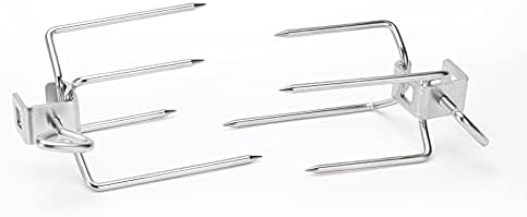 onlyfire Stainless Steel BBQ Rotisserie Kit for Weber Gas Grills | Fits for Weber Genesis 310/330(Year Under 2016), Spirit 310/330 Series Gas Grills