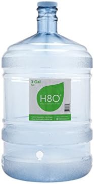 Polycarbonate 3 gallon Stubby Water Bottle (with Handle) with 48mm Cap