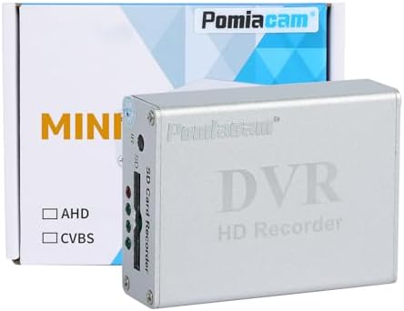 MINI DVR Digital Video Recorder SD Card Real-time Recording for FPV Cam Camcorder DVD TV Box 1CH CCTV Camera DVR Recorder for CVBS NTSC PAL Camera