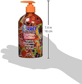 Lucy Pet All Natural Shampoo for Dogs - Lightning Blueberry Brightening