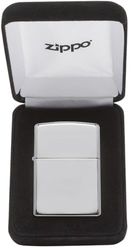 Zippo Armor Sterling Silver Windproof Lighter, High Polished Finish #26