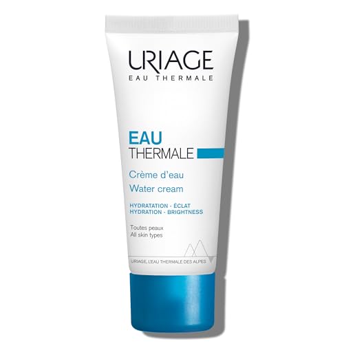 Uriage Eau Thermale Water Cream, Face Moisturizer With Hyaluronic Acid | 24H Hydration, Brightness & Softness