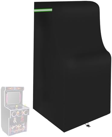 Arcade Table Cover, 600D Heavy-duty Waterproof Dust-Proof Covers for Indoors/Outdoors Arcade Game Machine Table, All Weather Protective, 31*22*66in