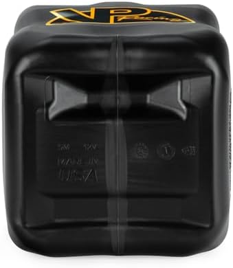 VP Racing 3852-CA, 5.5 Gallon Motorsport Jug V-Twin Sq. - Black/Orange
