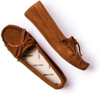 Minnetonka Women's Kilty Suede Softsole Moccasin
