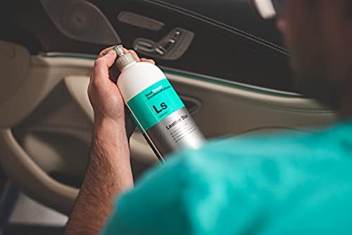 KOCHCHEMIE - Leather Star - Deep Cleaner for Leather, Revitalizes, Preserves, and Protects, Pleasant Fragrance, Color Intensifying Appearance