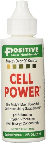 Cell Power Liquid High-Energy Concentrate, 2 oz. Bottle (Pack of 2) -Original 1949 Formula: pH Balancing