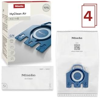 Miele GN Vacuum Cleaner Bags, XL-Pack for Select Miele Vacuums