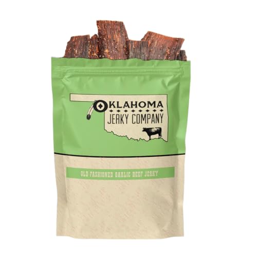 Old Fashioned Hickory Beef Jerky - No Frills Tough and Old Style Dry Beef Jerky - All Natural, Gluten Free, No Added Preservatives and No Added MSG, Healthy Protein Snacks, 2 oz (Pack of 3)