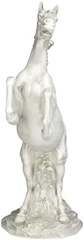 Design Toscano JE111291 Majestic Mustang Horse Statue,ancient ivory