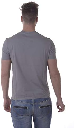 Emporio Armani Mens Regular Fit Jersey Barcode T-Shirt