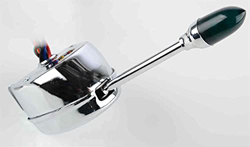 Turn Signal Switch Chrome Plated Steel | Turn Signal Switch Chrome Plated Steel for vehicles that don't already have a factory style switch on the
